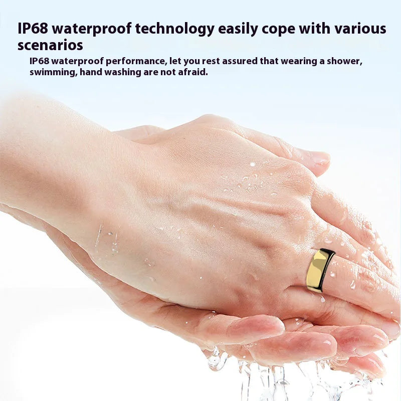 Smart Health Ring – Blood Sugar & Pressure Monitor