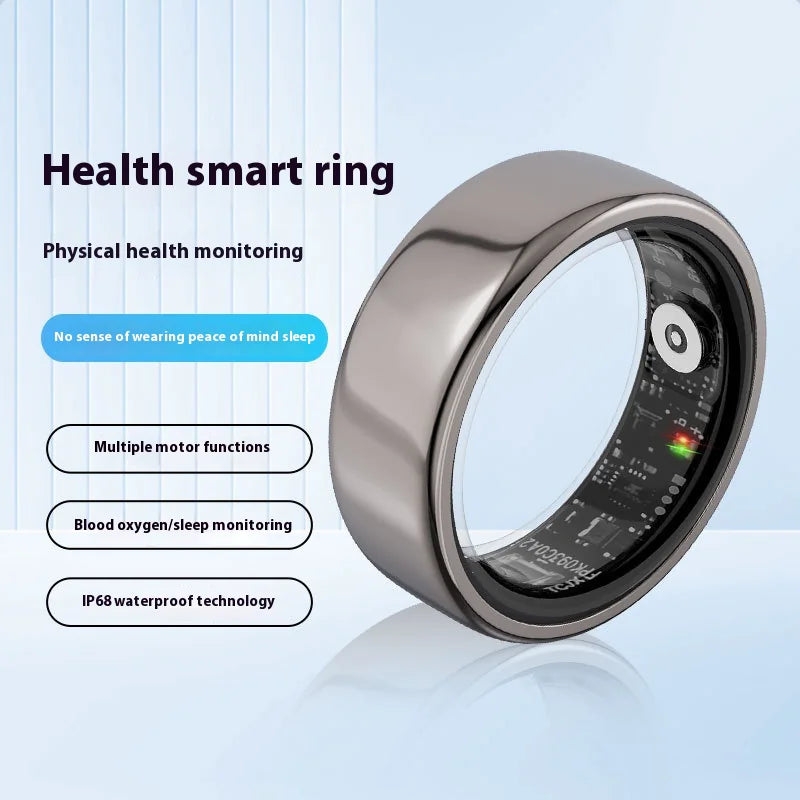 Smart Health Ring – Blood Sugar & Pressure Monitor